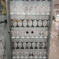 گوشواره آویز دار طرح جواهر