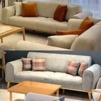 مبلمان راحتی /چستر /استیل/طرح تعویض