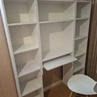 کتابخانه و میز مطالعه درحدنو