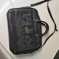 کیف چرم مشکی