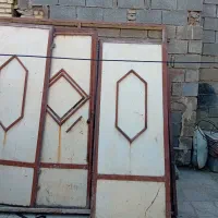 درب سه لنگه آهنی