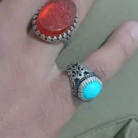 انگشتر نقرا فیروزه نیشابور