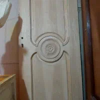 درب تمام چوبی روکش ملچ