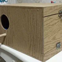 قفس بزرگ و لانه و جلیقه پرواز و همه وسایل قفس باهم|لوازم جانبی حیوانات|ایلام, |دیوار