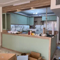 حراج برچسب کابینت کاغذ دیواری ماربل شیت ترمووال|حراج|بیرجند, |دیوار