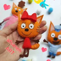 گیفت و عروسک های نمدی|صنایع دستی و سایر لوازم تزئینی|یزد, |دیوار