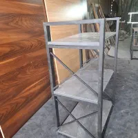 مدل ۷۱ دکوری شلف استند کنار سالنی تولیدی|کتابخانه، شلف، قفسه‌های دیواری|تهران, یافت آباد جنوبی|دیوار