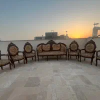 مبلمان سلطنتی ۸ نفره|مبلمان خانگی و میز عسلی|قزوین, |دیوار