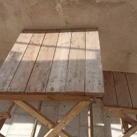 میز و صندلی تاشو/چوبی/۲ نفره