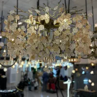 لوستر درختی|لوستر و چراغ آویز|قیامدشت - خاورشهر, |دیوار