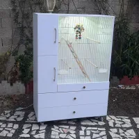 قفس پرنده چوبی ضد آب|لوازم جانبی حیوانات|ابریشم, |دیوار