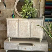 اینه و کنسول / لارا ست کامل/ اقتصادی جهیزیه|بوفه، ویترین، کنسول|تهران, شهرک ولیعصر جنوبی|دیوار