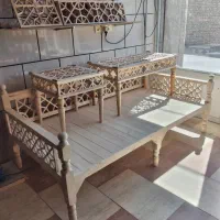 تخت سنتی و گره چینی