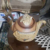 قوری سفالی دکوری ساعت دار|صنایع دستی و سایر لوازم تزئینی|تهران, شهرک ولیعصر جنوبی|دیوار