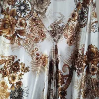 چادر مجلسی رنگی مدل صدفی یا لبنانی عربی ژاکارد