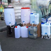 دبه و بشکه شیر و شلنگ دار