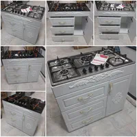 اجاق گاز ام دی اف M6 سفید با ضمانت 2 ساله