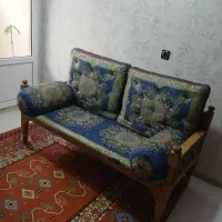 یک دست تخت سنتی به همراه شاهنشنین|پشتی|تهران, منیریه|دیوار