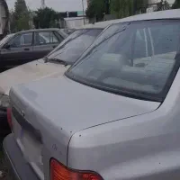 پراید نقره ای در ح