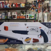 تفنگ اسباب بازی دولول پوکه پران