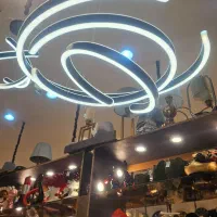 لوستر مدرن جدید قابلیت تنظیم لاین ها کنترل دار|لوستر و چراغ آویز|مشهد, توس (بلوار توس)|دیوار