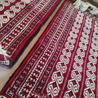 قالیچه ترکمنی دست دوز