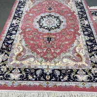 فرش دستباف (بساک )جفت ۶ متری طرح تبریز|فرش|مشکین‌دشت, |دیوار