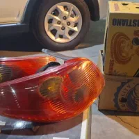 چراغ عقب ۲۰۶ فابریکی و یدونه هم چراغ جلو نئون دار