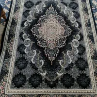 دو عدد فرش ماشینی فانتزی و ساده