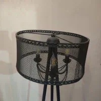 دو عدد آباژور فلزی مشکی|چراغ خواب و آباژور|ارومیه, |دیوار