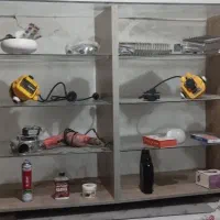 میز مدیریت ویترین مغازه دکور