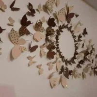 شاپرک دکوراتیو|صنایع دستی و سایر لوازم تزئینی|لردگان, |دیوار