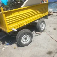 تریلی تراکتور باغی گاری چهار چرخ