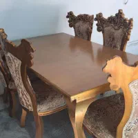 میز ناهارخوری سلطنتی ۶ نفره