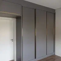 طراحی و ساخت کمد دیواری با ام دی اف درجه 1