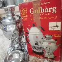 سماور نو ۶ لیتری با کارتن با سینی