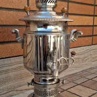 سماور نفتی جنس استیل اصل قدیمی|سماور، چای‌ساز، قهوه‌ساز|مبارکه, |دیوار