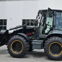 بیل بکهو چهارچرخ بزرگ صفرخشک بکهولودرچهارچرخ فرمان