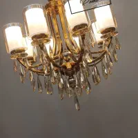 لوستر نئوکلاسیک / نماد درخشش و زیبایی / کد B-71|لوستر و چراغ آویز|فردیس, سرحدی|دیوار