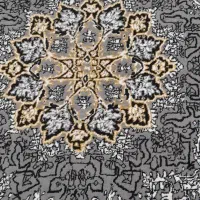 فرش طوسی ۹متری ویک عدد فرش شش متری|فرش|سیاهکل, |دیوار