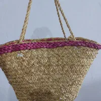 زنبیل حصیربافت دستی