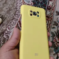 گارد سیلیکونی اصل برای Poco X6 Proرنگ زرد قناری