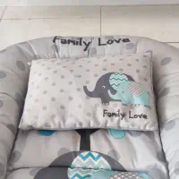 غلتگیر نوزاد سالم همراه ست کامل رختخواب نوزادی|اسباب و اثاث بچه|تهران, جوانمردان (اندیشه)|دیوار