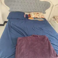 سرویس تختخواب و پا تختی چوب