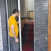 محافظ حشرات برای در و پنجره توری پلیسه توری کشویی|مصالح و تجهیزات ساختمان|اندیمشک, |دیوار
