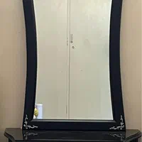 آینه کنسول چوبی