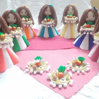 عروسک نمدی نماد هفتسین