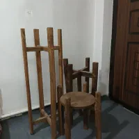 زیر گلدانی چوبی|گل و گیاه طبیعی|تهران, شهرک طالقانی|دیوار