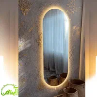 آینه پشت چراغ دار لمسی(بک لایت)