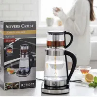 چای ساز برقی سیلور کرست دیجیتالی و استیل